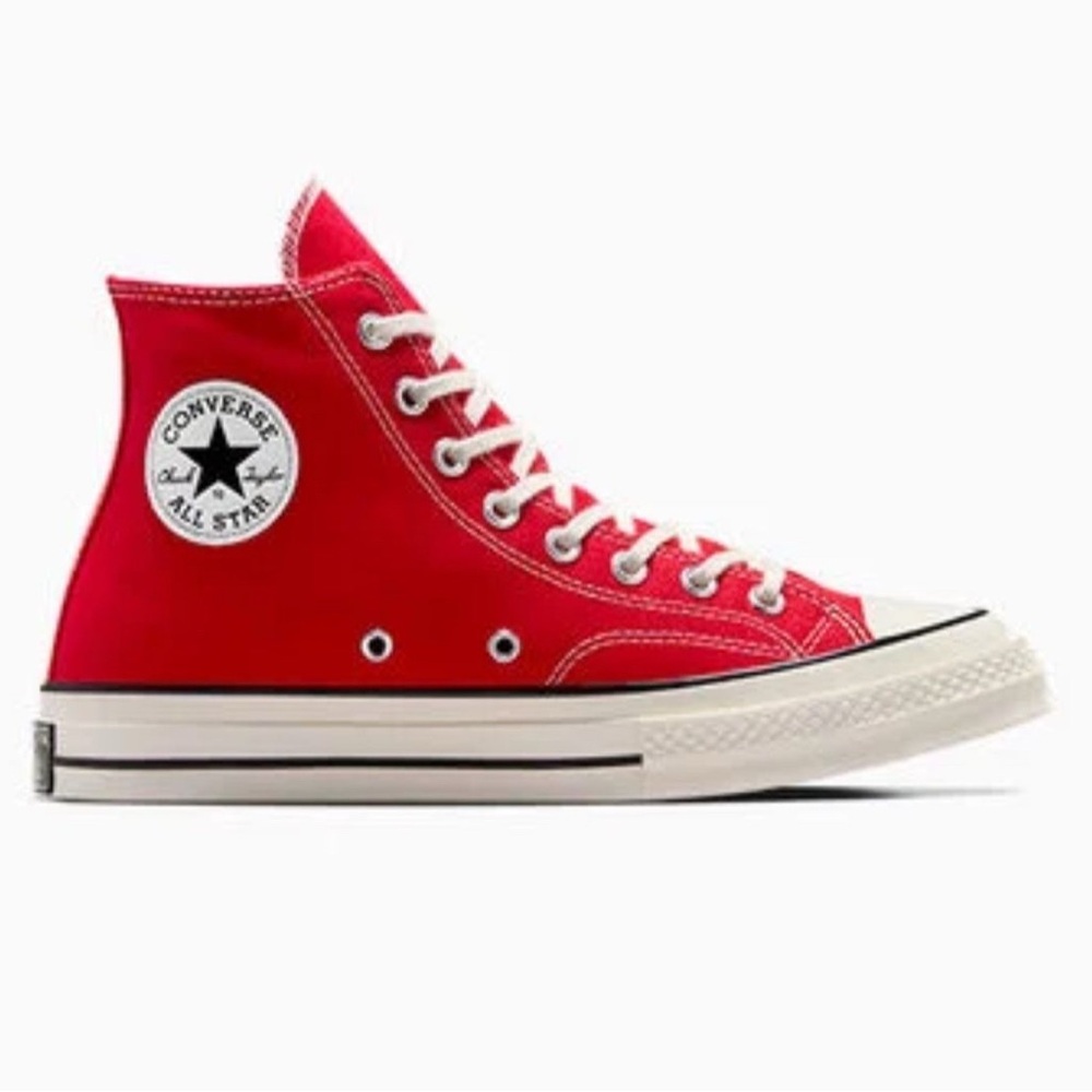 Converse Red High-Top Sneakers